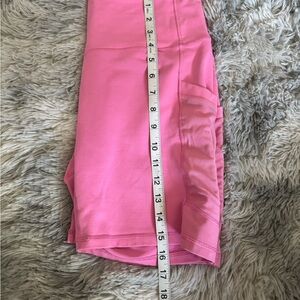 Fabletics Pink Athletic Bike Shorts